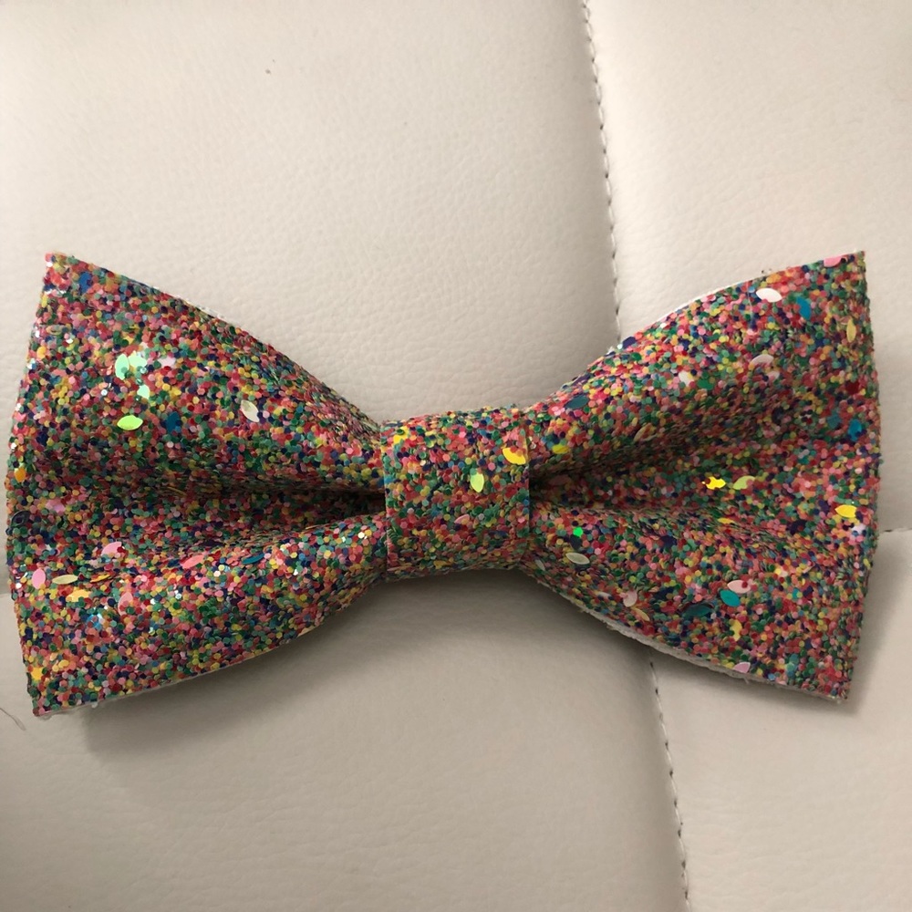 Large 6” rainbow bow